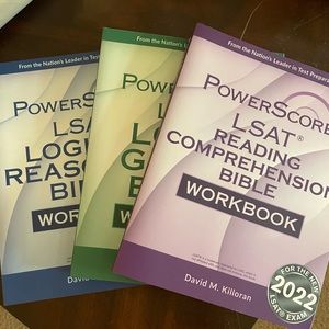 PowerScore LSAT Bible Trilogy Workbooks 2022 BRAND NEW